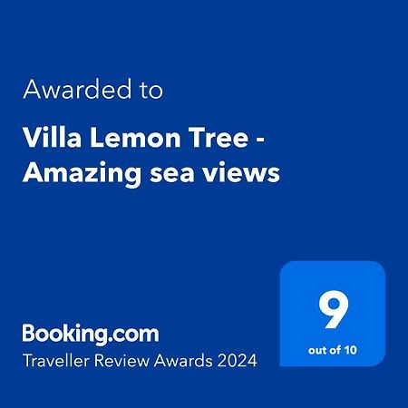 Villa Lemon Tree - Amazing Sea Views Almunecar Exterior photo